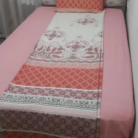 A With A Double Bed And A Balcony *